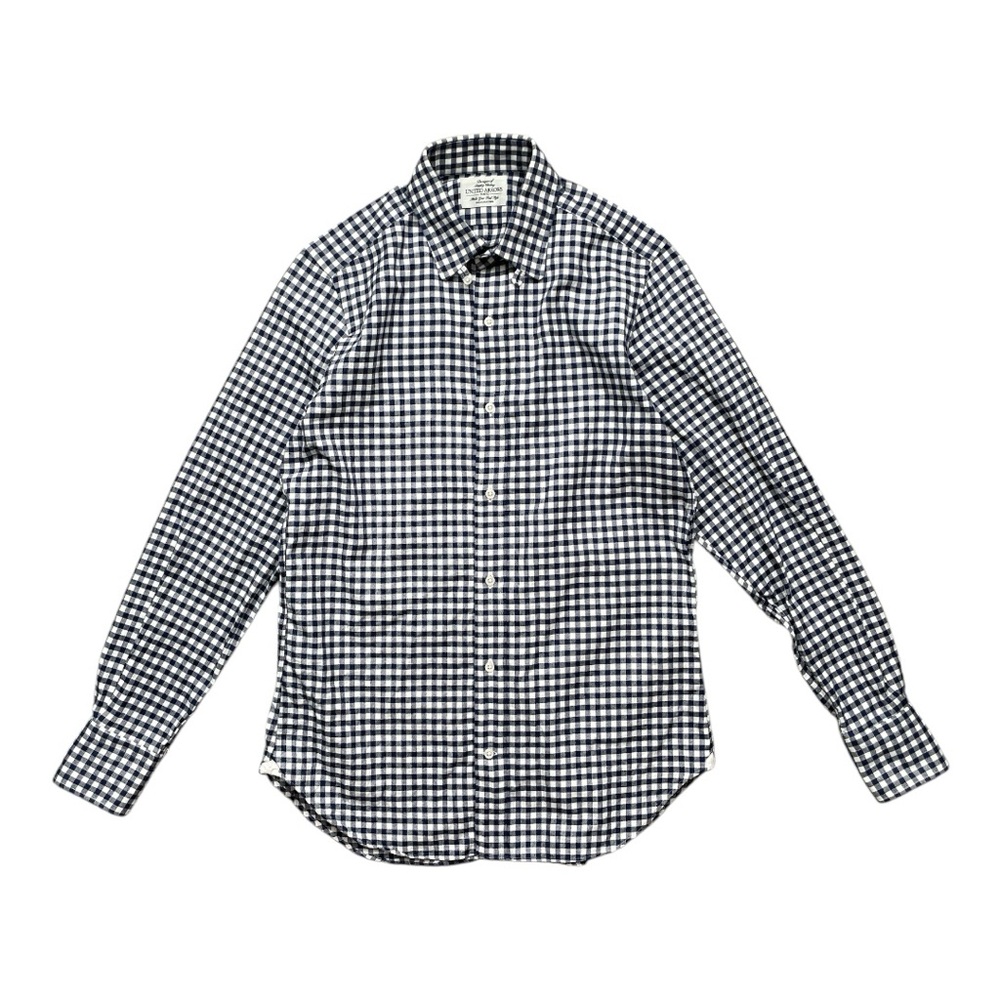 United Arrows Button Down Shirt, Navy, Size